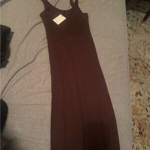 Bumpsuit The Maternity Dress Chocolate Size S